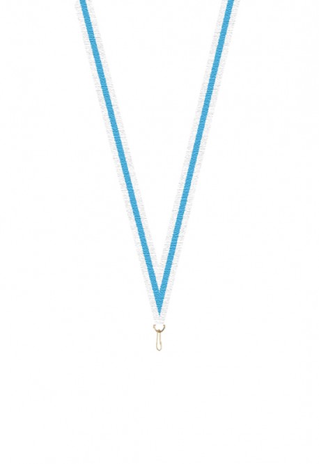 Ruban 10 mm Blanc-Bleu-Blanc – 6053-1