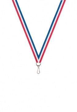 Ruban 10 mm Bleu-Blanc-Rouge - 6022