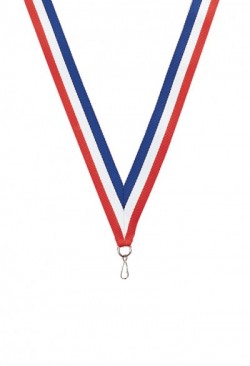 Ruban 22 mm Bleu-Blanc-Rouge - 6021