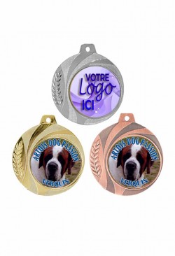 Médaille Personnalisée 70 mm - 075-LO