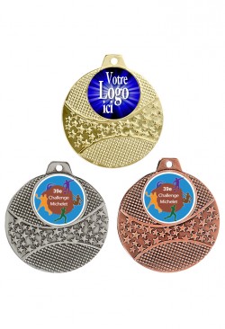 Médaille Personnalisée 50 mm - 049-LO