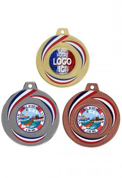 Médaille Personnalisée 50 mm - Q-015-LO