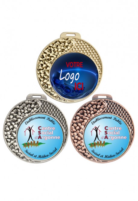 Médaille Personnalisée 70 mm - 092-LO