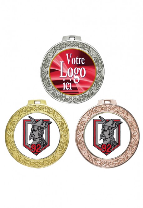 Médaille Personnalisée 70 mm - 009-LO