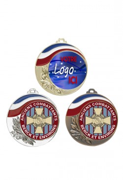 Médaille Personnalisée 70 mm - 063-LO