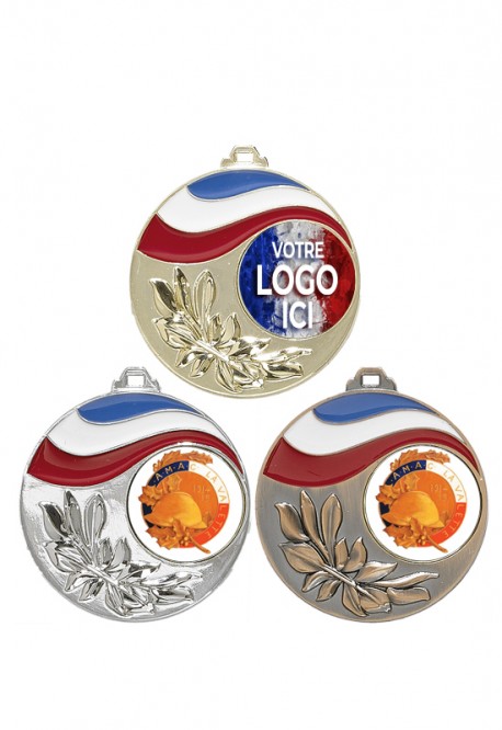 Médaille Personnalisée 50 mm - 062-LO