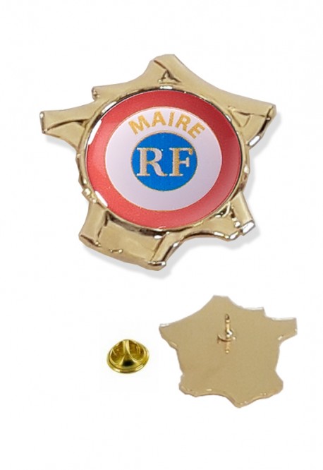 Pin's Carte de France Maire