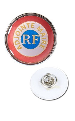 Pin's Tricolore Adjointe Maire