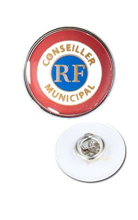 Pin's Tricolore Conseiller Municipal