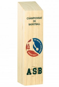 Trophée Bois Personnalisé  : BW31-SU