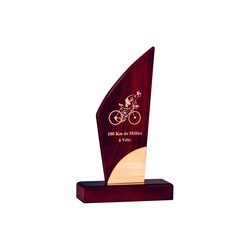 Trophée Bois Personnalisé 165-01-CLI