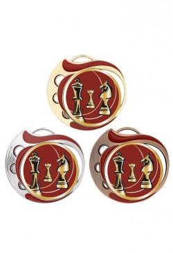 Médaille Ø 70 mm Échecs   - NC09