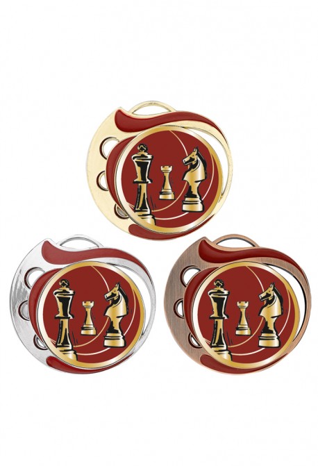 Médaille Ø 70 mm Échecs   - NC09