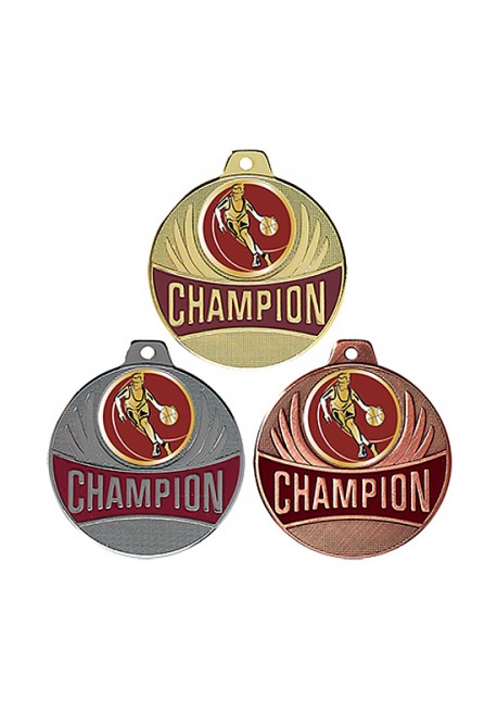 Médaille Ø 50 mm Basket - CX05