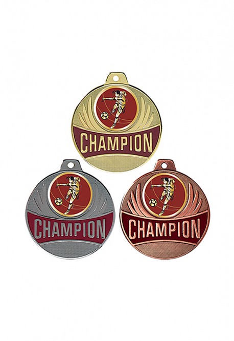 Médaille Ø 50 mm Football - CX10
