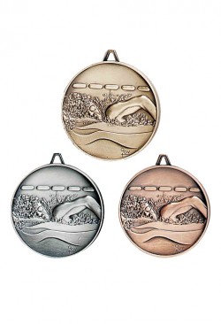 Médaille Ø 65 mm Natation - 920-682
