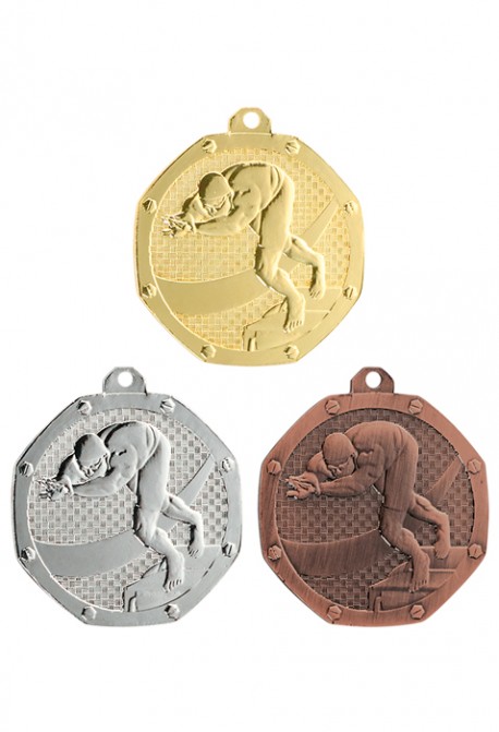 Médaille Ø 50 mm Natation  - DB13