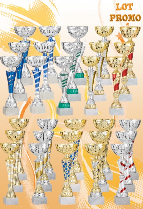 Lot de 30 Coupes : 2022-716