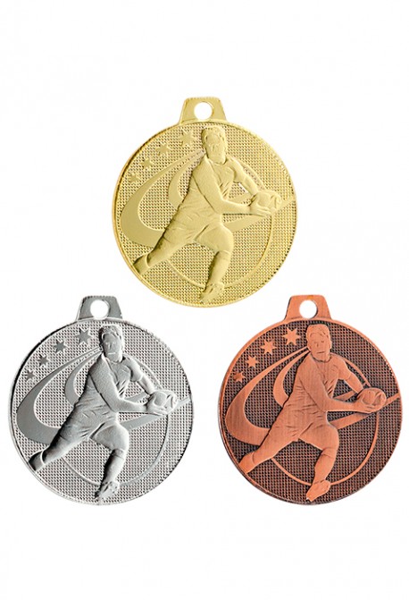 Médaille Ø 50 mm Rugby  Q-101