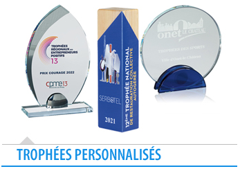 TROPHEES PERSONALISES
